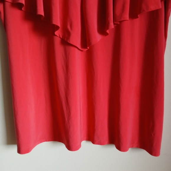 Cato Woman Ruffle Sleeveless Top Size 22/24W - Picture 10 of 11